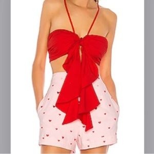 CAMILA COELHO - Piper Heart Shorts